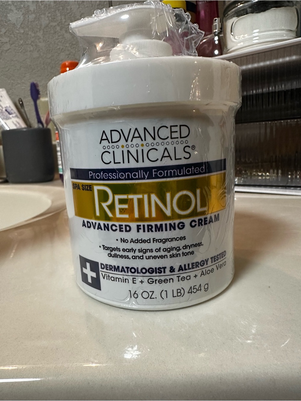 Advanced Clinicals Retinol Advanced Firming Cream